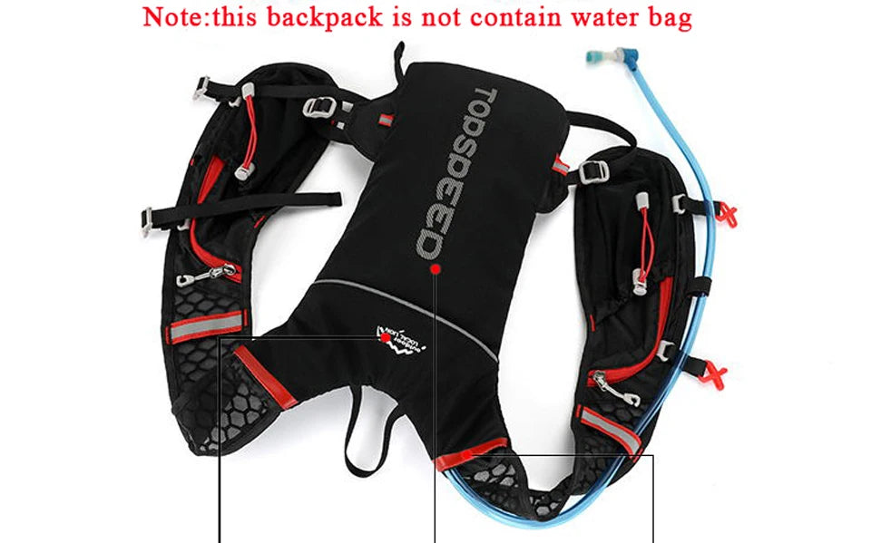 5L Breathable Vest Trail Running Backpacks Lightweight Male Cycling Run Jogging Marathon Backpack Riding Bike Climbing Bag