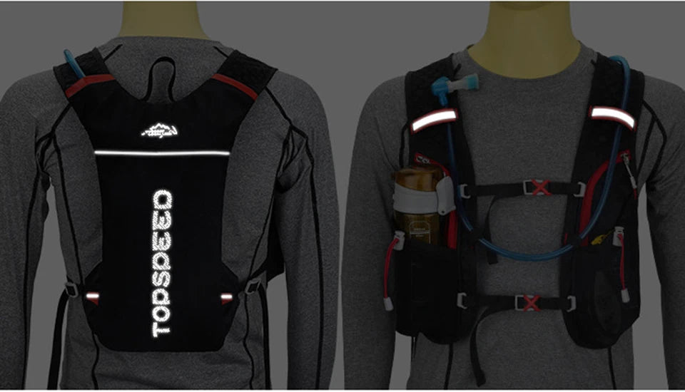 5L Breathable Vest Trail Running Backpacks Lightweight Male Cycling Run Jogging Marathon Backpack Riding Bike Climbing Bag