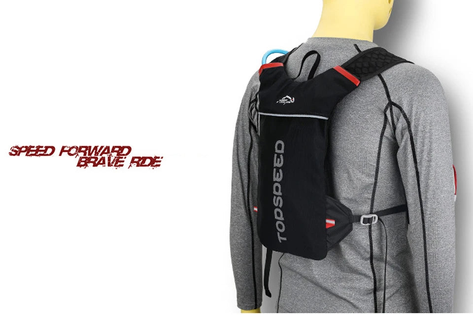 5L Breathable Vest Trail Running Backpacks Lightweight Male Cycling Run Jogging Marathon Backpack Riding Bike Climbing Bag