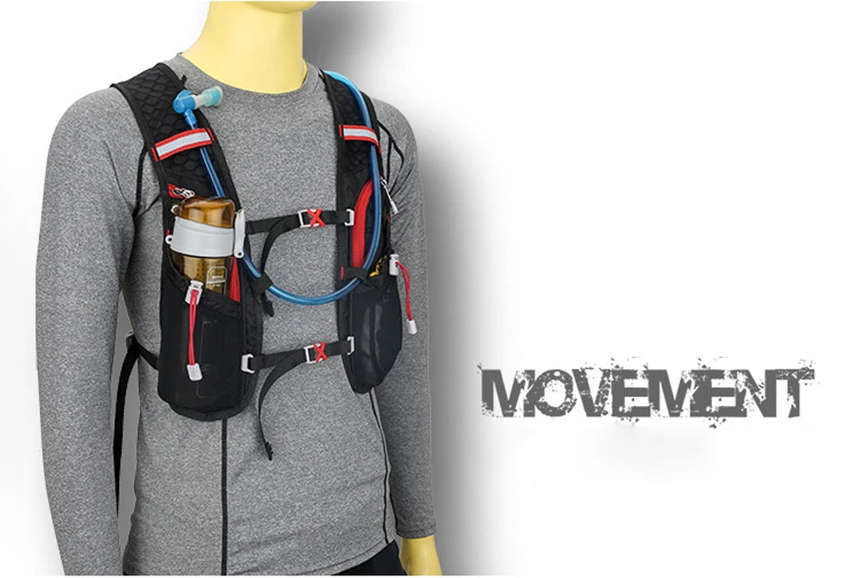 5L Breathable Vest Trail Running Backpacks Lightweight Male Cycling Run Jogging Marathon Backpack Riding Bike Climbing Bag