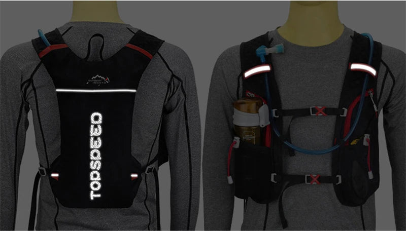 Ultra Light Running Bag Hydration Cycling Backpack Women Men Outdoor Jogging Sport Vest 1.5L Water Bladder