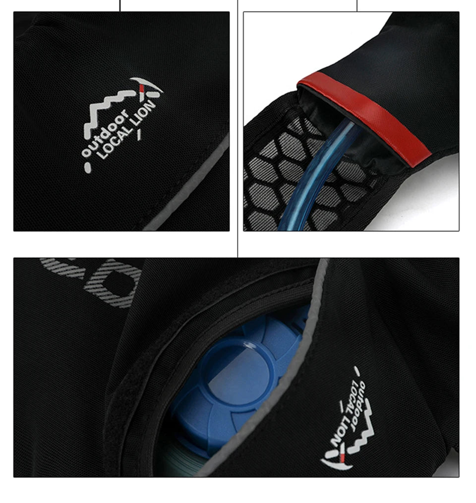 5L Breathable Vest Trail Running Backpacks Lightweight Male Cycling Run Jogging Marathon Backpack Riding Bike Climbing Bag