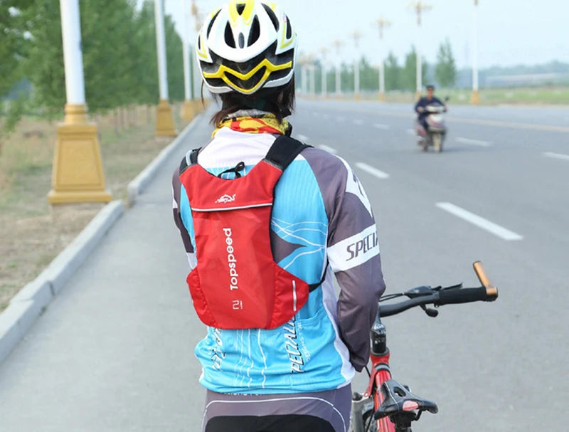 Ultra Light Running Bag Hydration Cycling Backpack Women Men Outdoor Jogging Sport Vest 1.5L Water Bladder