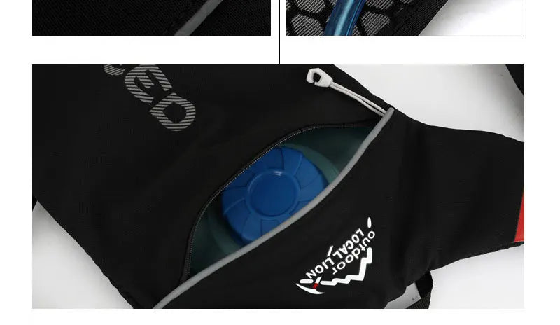 Ultra Light Running Bag Hydration Cycling Backpack Women Men Outdoor Jogging Sport Vest 1.5L Water Bladder