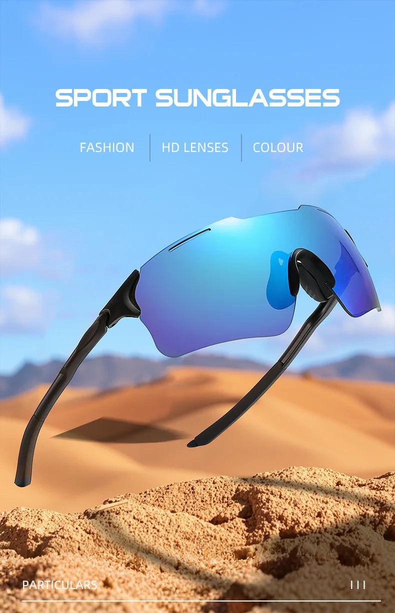 New Cycling Glasses Men Brand Designer Sunglasses Women Sports Goggles UV400 Outdoor Bike Eyewear