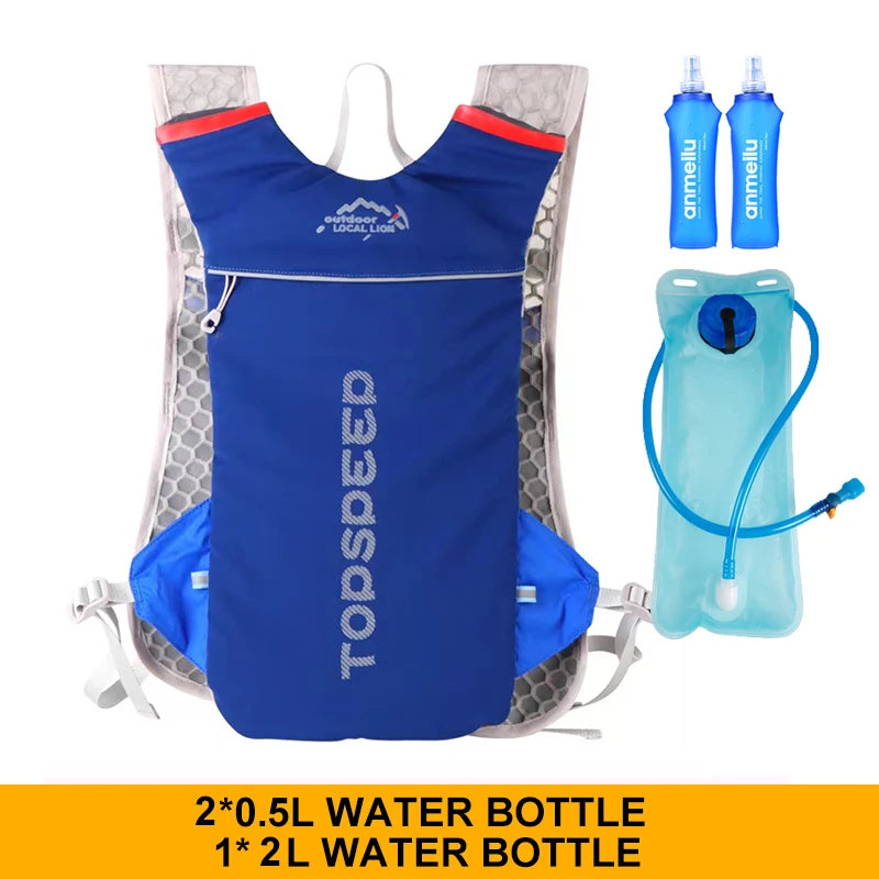 5L Breathable Vest Trail Running Backpacks Lightweight Male Cycling Run Jogging Marathon Backpack Riding Bike Climbing Bag