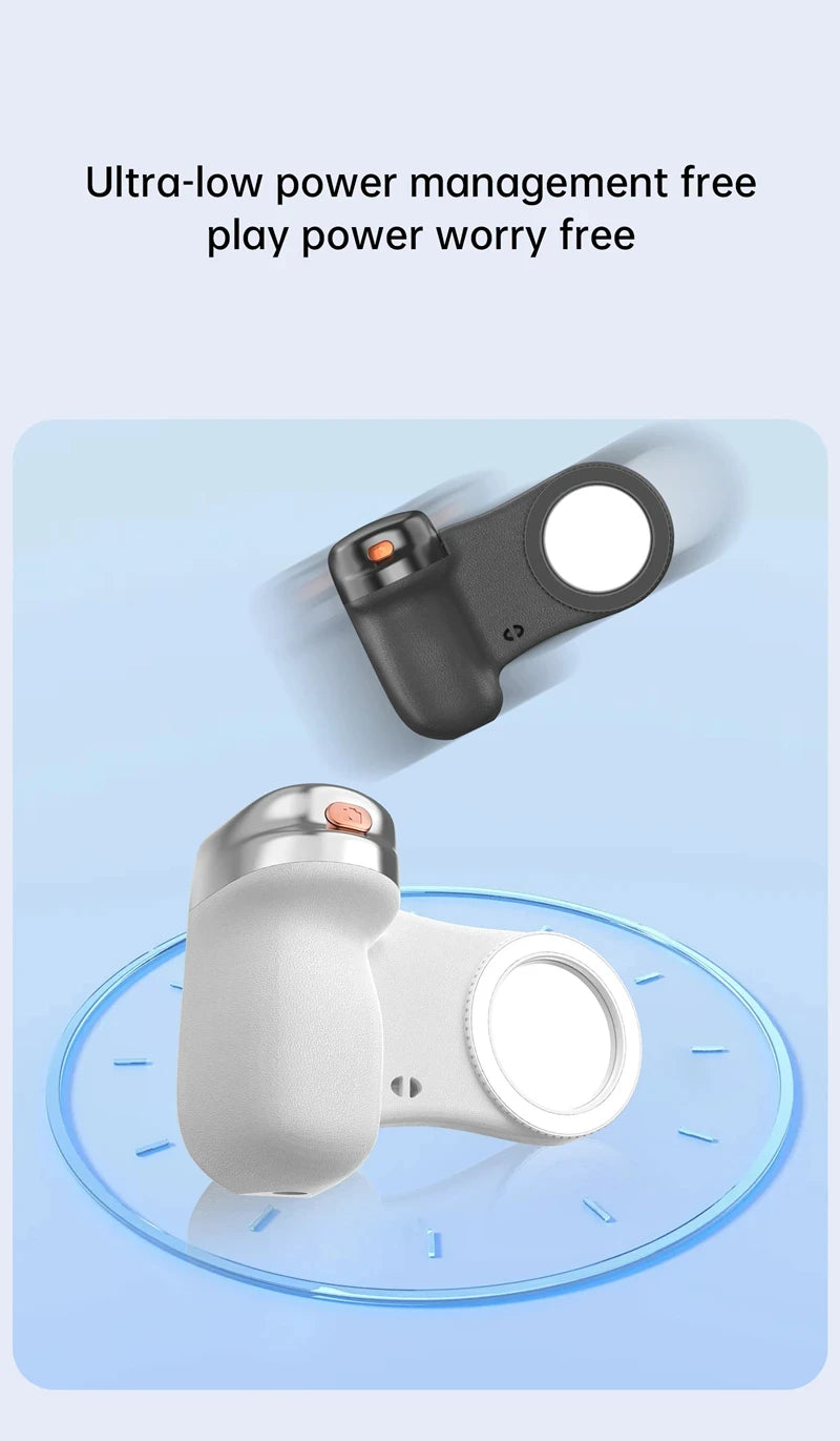 LINIM k02 Magnetic Phone Bluetooth Selfie Stick Handheld Portable Photography Selfie Phone Grip with LED Light Ergonomic Design