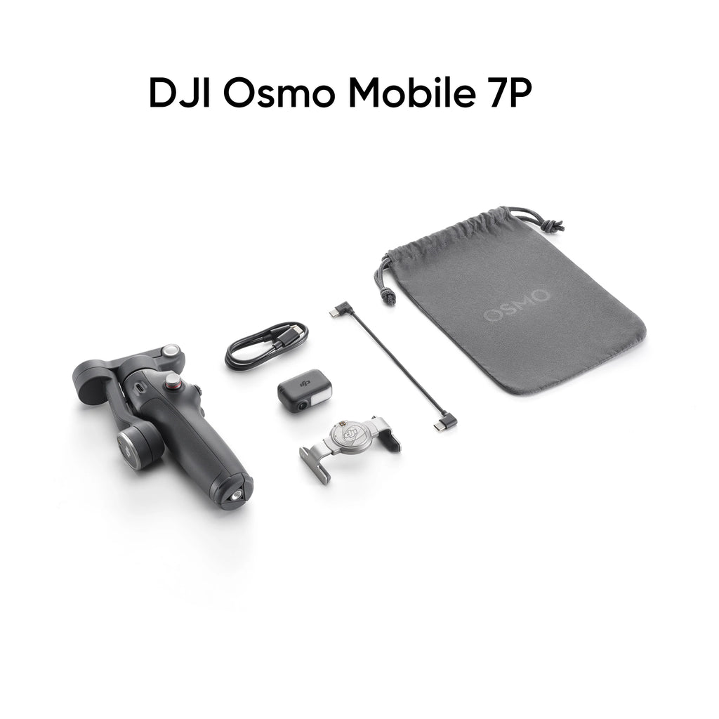 DJI Osmo Mobile 7P / osmo mobile 7 Built-in Extension Rod & Tripod  10-Hour Battery Life Phone Charging OM 7 brand new in stock
