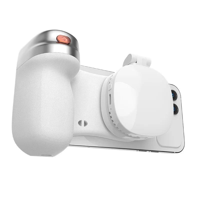 LINIM k02 Magnetic Phone Bluetooth Selfie Stick Handheld Portable Photography Selfie Phone Grip with LED Light Ergonomic Design