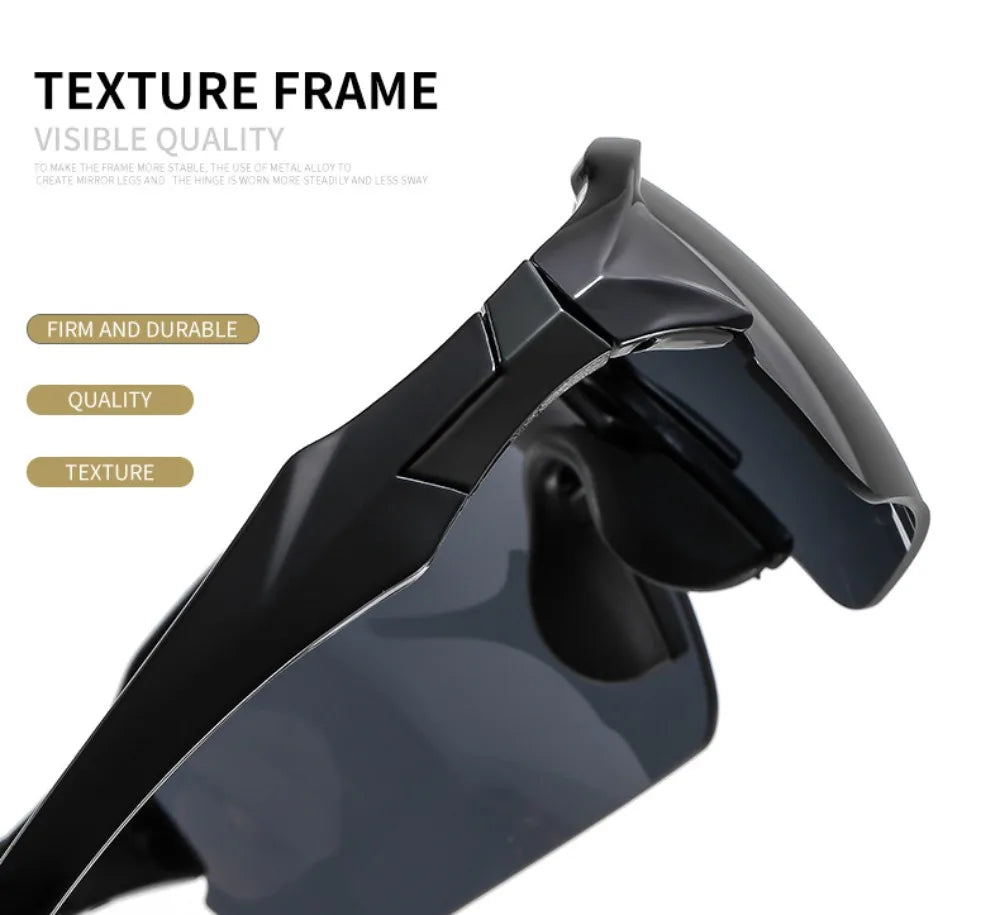 lunettes de soleil homme Sports Cycling Sunglasses Polarized Sunglasses for Men Fishing Sun Glasses Lightweight Outdoor Goggles