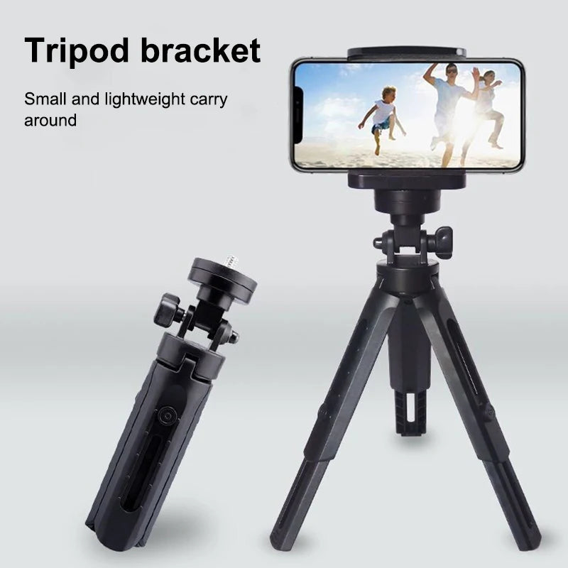 Pocket-Sized Extendable Phone Tripod Mount Selfie Stick for Live Streaming