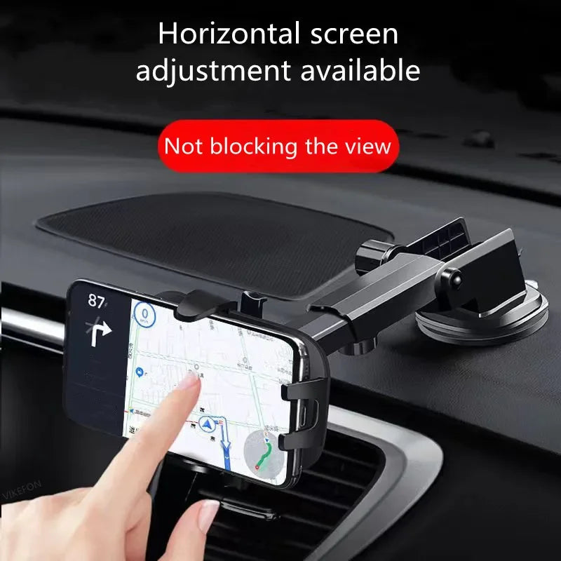 2026 NEW Universal Sucker Car Phone Holder 360° Windshield Car Dashboard Mobile Cell Support Bracket for Smartphones