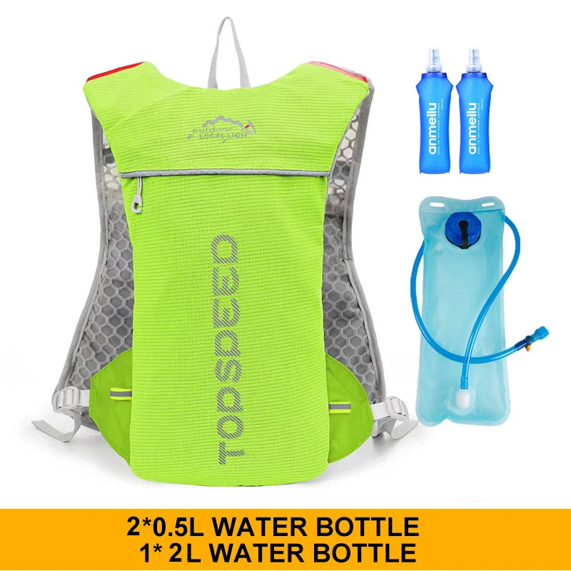 5L Breathable Vest Trail Running Backpacks Lightweight Male Cycling Run Jogging Marathon Backpack Riding Bike Climbing Bag