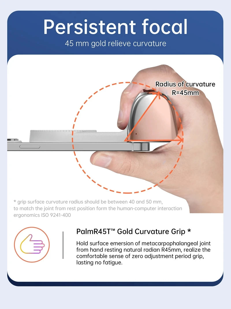 LINIM k02 Magnetic Phone Bluetooth Selfie Stick Handheld Portable Photography Selfie Phone Grip with LED Light Ergonomic Design