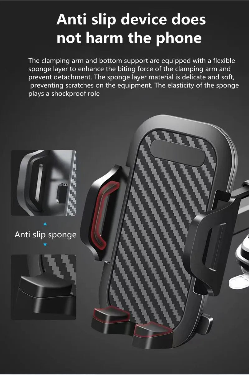 2026 NEW Universal Sucker Car Phone Holder 360° Windshield Car Dashboard Mobile Cell Support Bracket for Smartphones