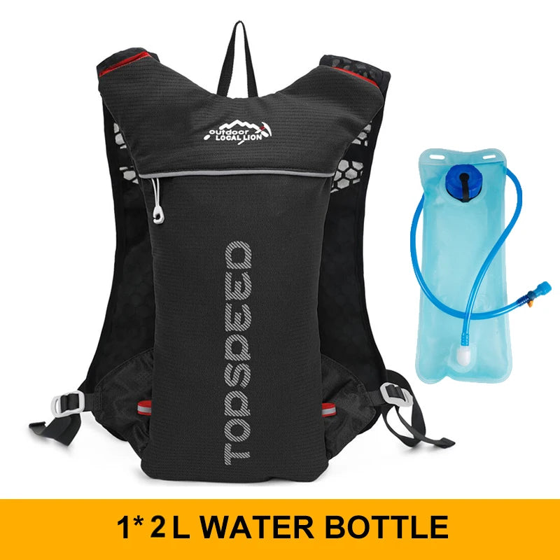 5L Breathable Vest Trail Running Backpacks Lightweight Male Cycling Run Jogging Marathon Backpack Riding Bike Climbing Bag