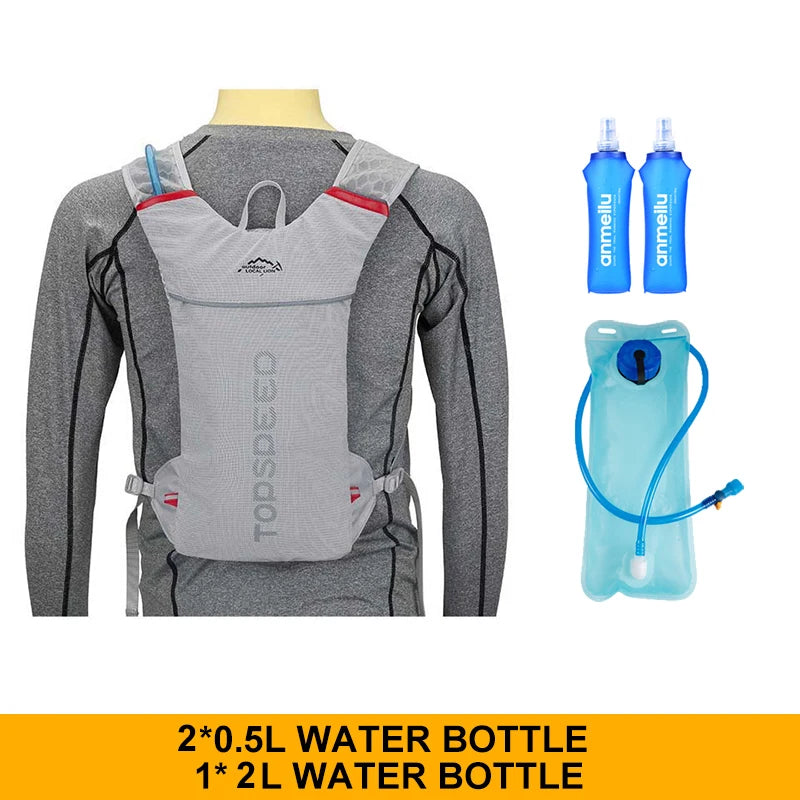 5L Breathable Vest Trail Running Backpacks Lightweight Male Cycling Run Jogging Marathon Backpack Riding Bike Climbing Bag