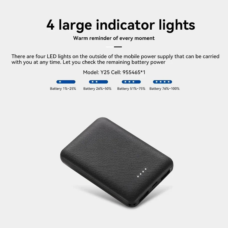 OnePlus Portable Power Bank 20000mah External Battery USB Fast Charging Mini Heating For Vest Jacket Socks Glove Equipment