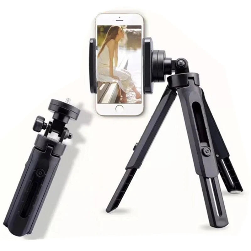 Pocket-Sized Extendable Phone Tripod Mount Selfie Stick for Live Streaming