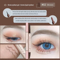 2 In 1 Brown Gel Eyeliner Pencil Ultra-slim Liquid Eye Liner Shadow Pen Smooth High Pigment Silkworm Gel Pen Lasting Eyes Makeup