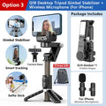 Handheld Gimbal Stabilizer Selfie Stick Tripod For iPhone Android Cell Phone Mobile Smartphone Camera Hand Portable Cellphone