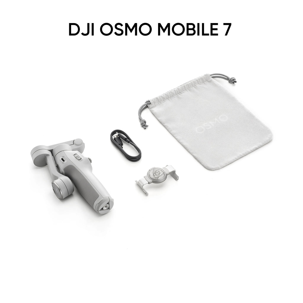 DJI Osmo Mobile 7P / osmo mobile 7 Built-in Extension Rod & Tripod  10-Hour Battery Life Phone Charging OM 7 brand new in stock