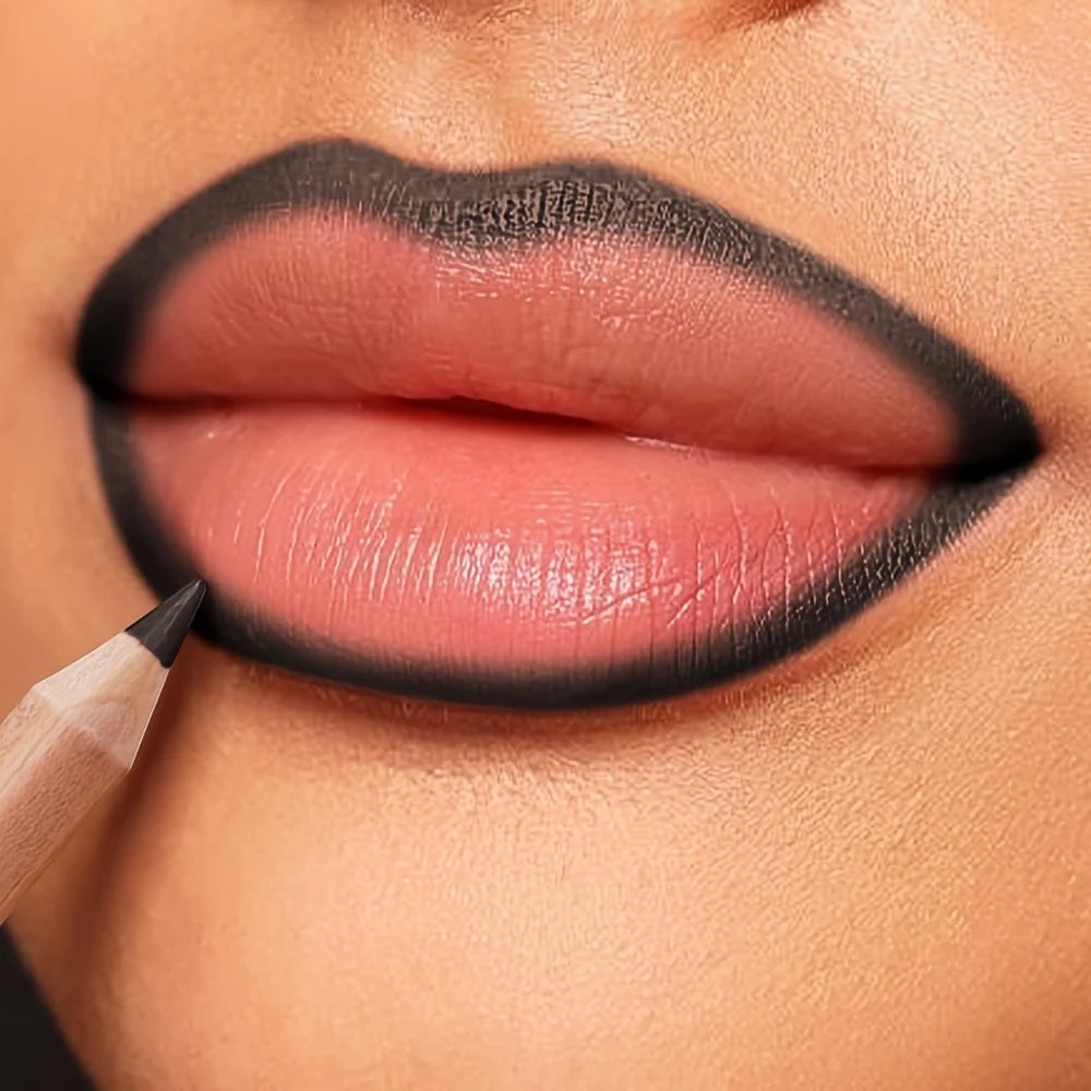 Nude Matte Lip Liner, Waterproof Long Lasting High Pigment Lip Pencil, Smooth Precise Lip Makeup Gift for Women