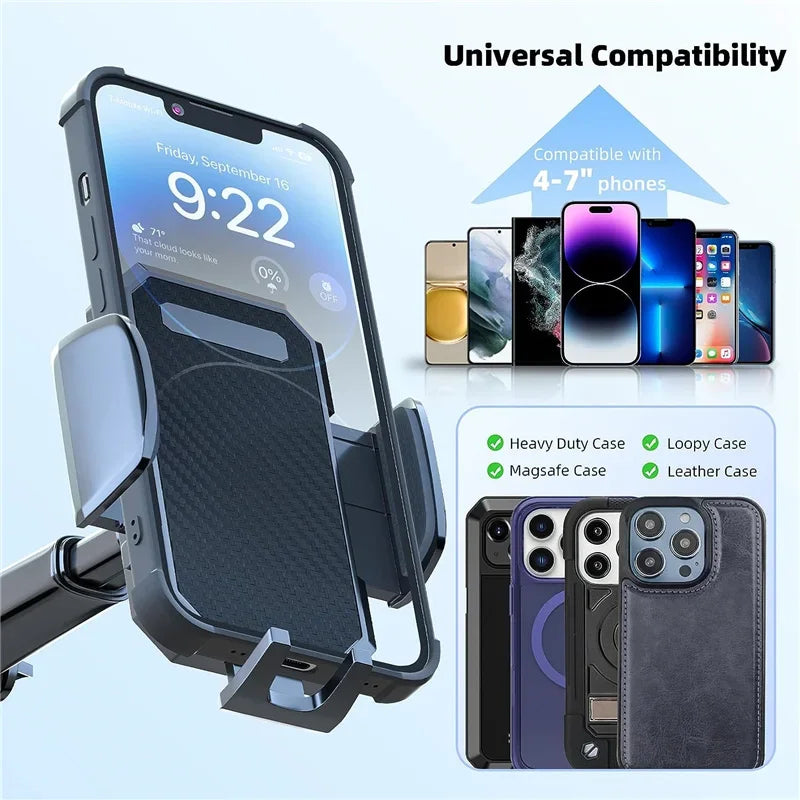 2026 NEW Universal Sucker Car Phone Holder 360° Windshield Car Dashboard Mobile Cell Support Bracket for Smartphones