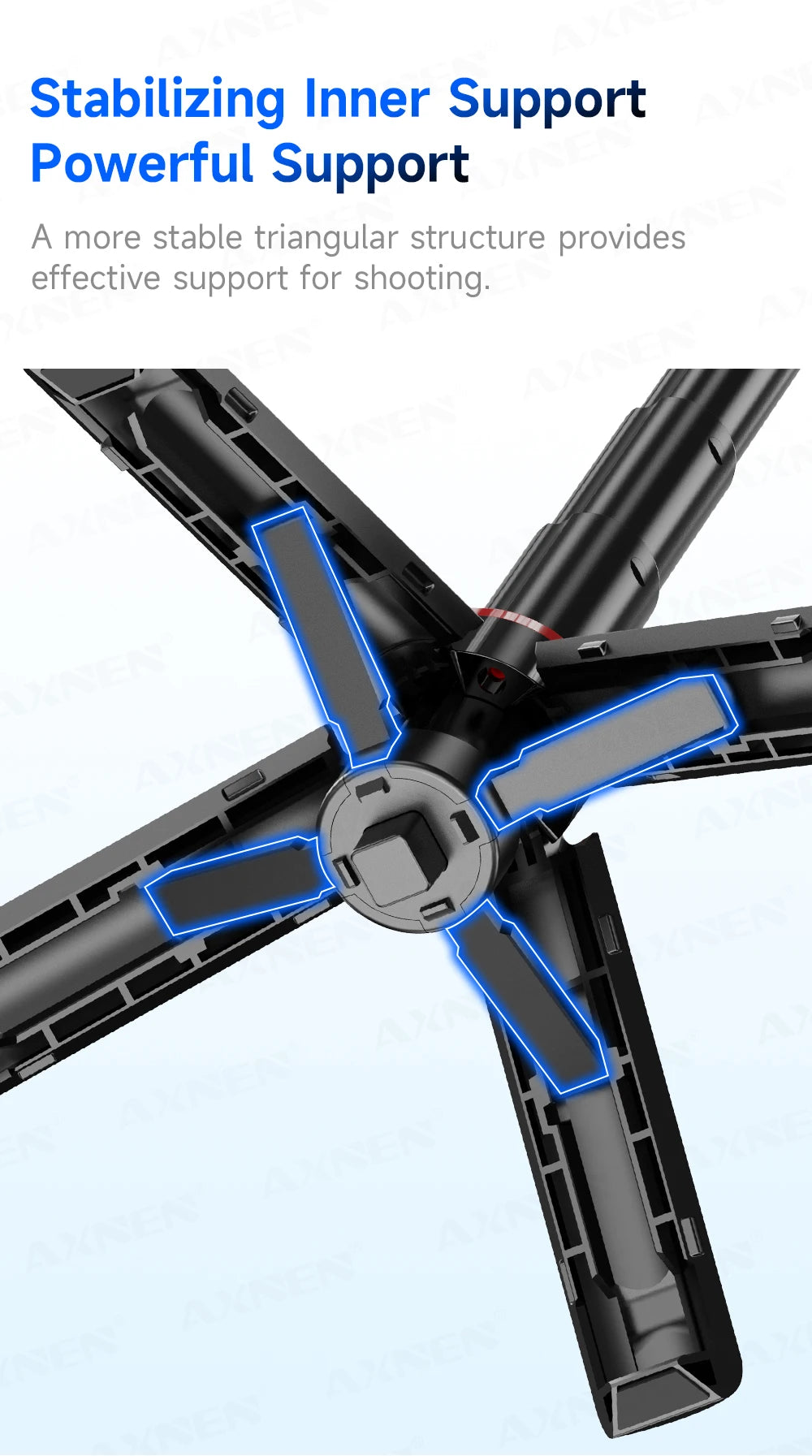 Magnetic Mini Selfie Stick Tripod for Cellphone with Extension Rod Wireless Remote, Fill Light Option, for Smartphone Vlog Shoot