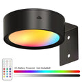 Magnetic LED Wall Light Night Dimmable Magnetic Picture Lights 360° Rotation Touch Remote Control Cabinet Spotlight Night Lamp
